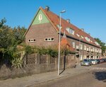 Gerard Noodtstraat met tuinhuisje.
<br/>
Marcel Westhoff, 2018